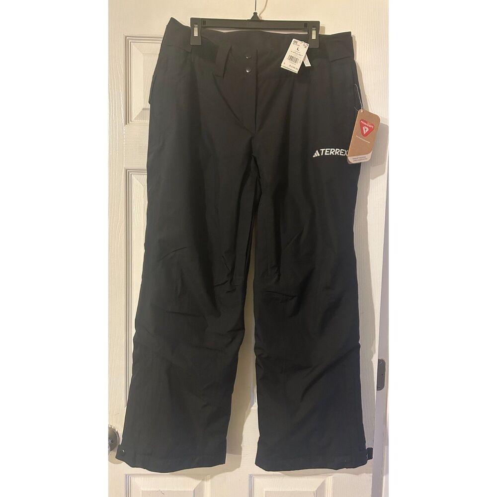 NWT Adidas Terrex Xperior Insulated Pants Ski Snowboard Women's Large Black